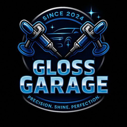 Gloss Garage badge: Since 2024, Precision. Shine. Perfection.