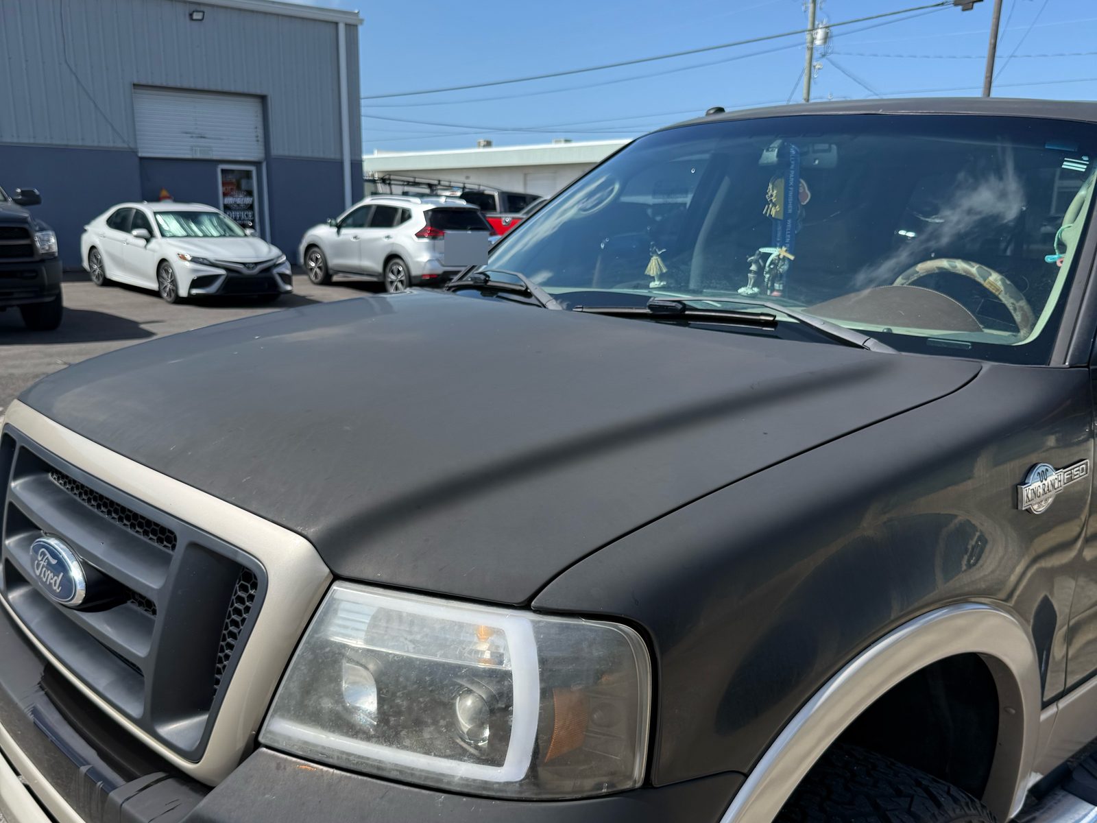 Oxidized F-150 front end